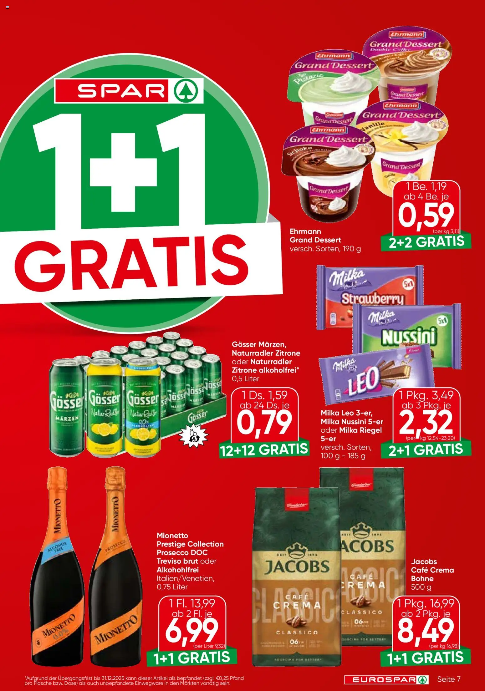 Eurospar Flugblatt gültig ab 06.11.2025 | Seite: 7 | Produkte: Zitrone