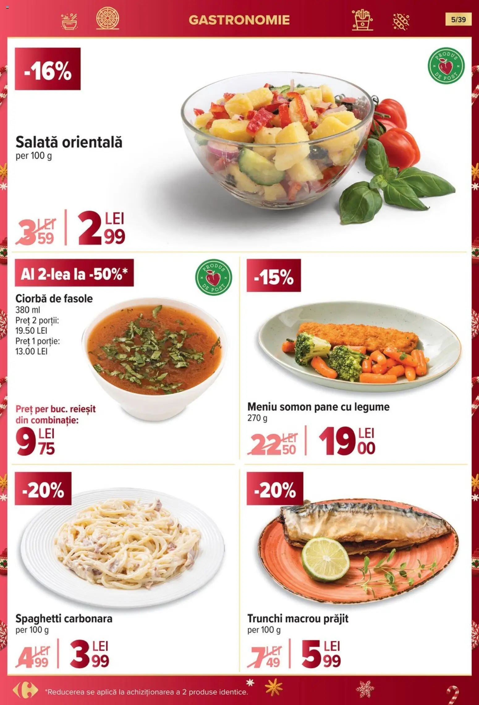 Noul catalog Carrefour – valabil de la 19.11.2025 | Pagină: 5 | Produse: Salată, Legume