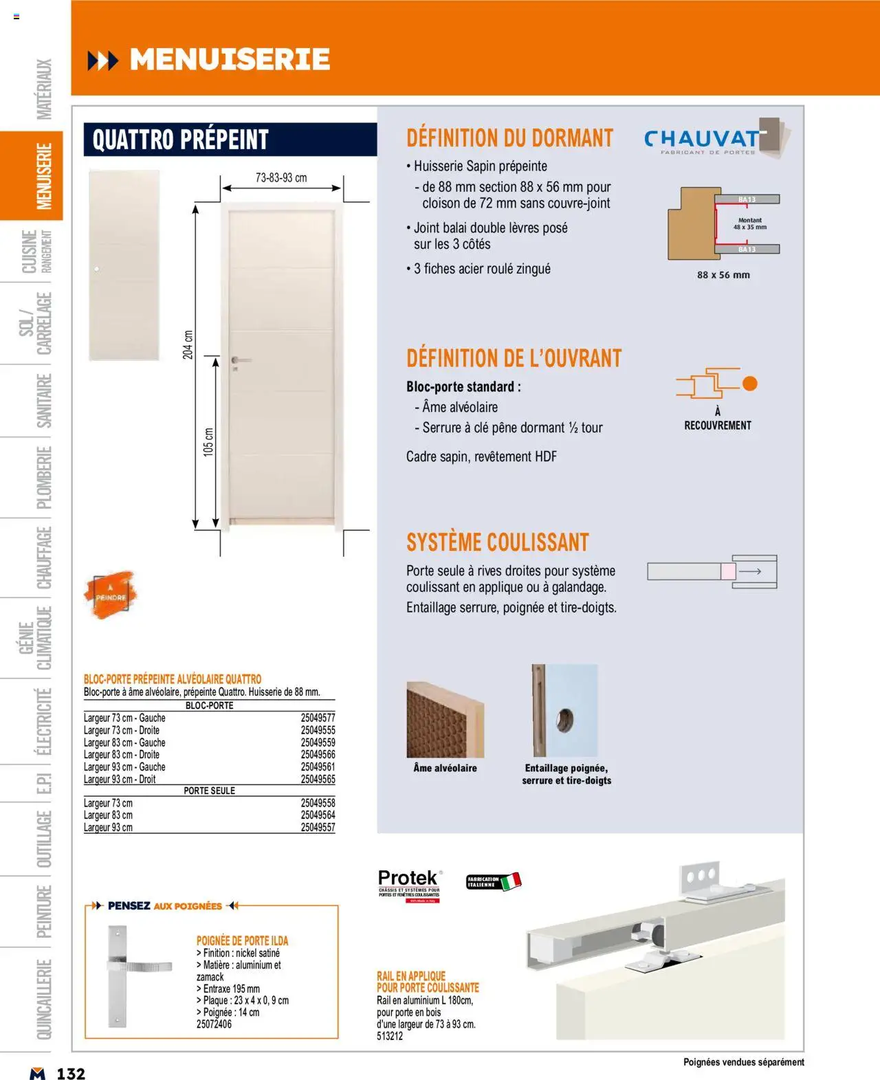  | Page: 132 | Produits: Porte, Balai, Portes, Cadre