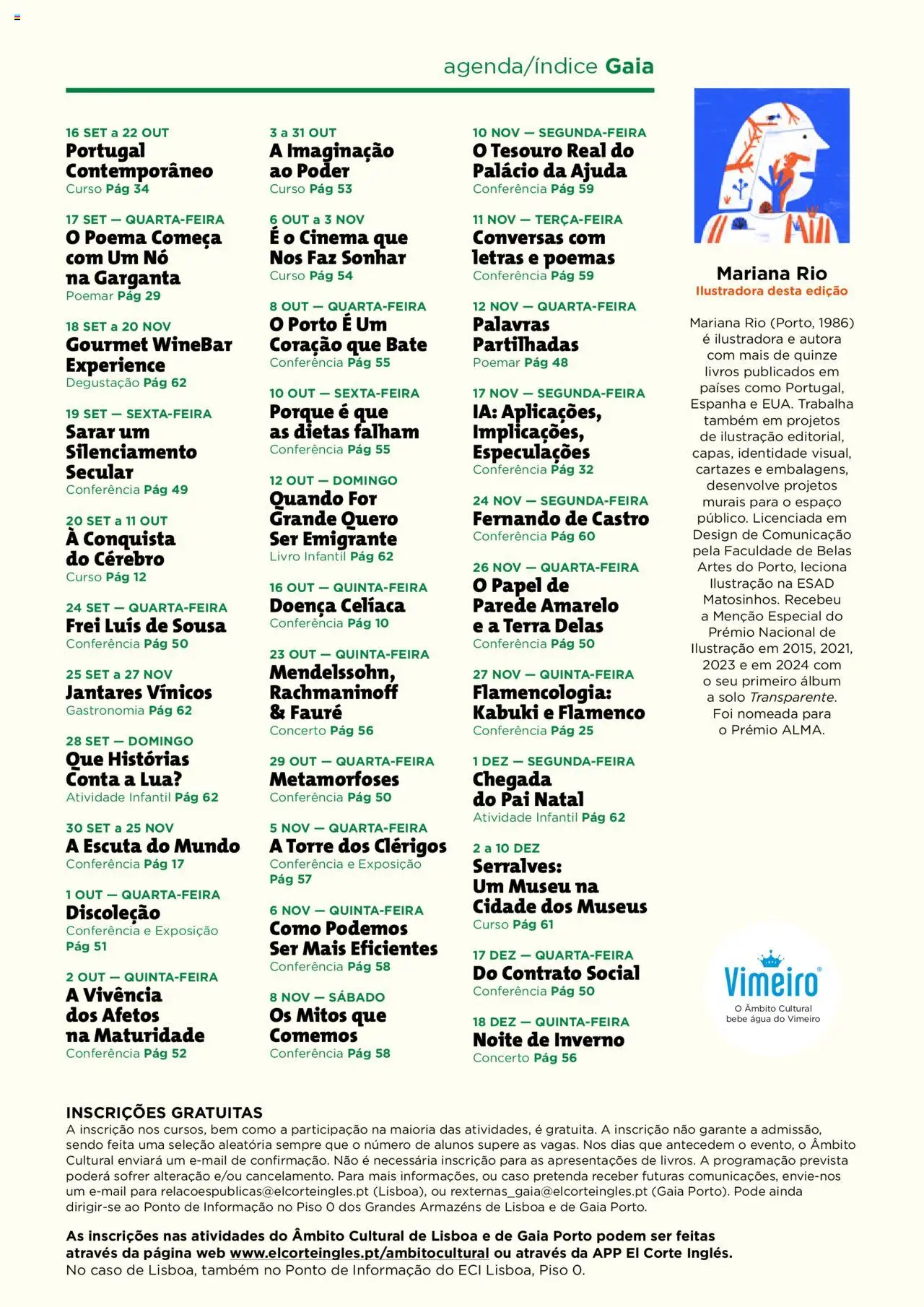 El Corte Ingles folheto │ válido de 01.09.2025 | Página: 3 | Produtos: Agua