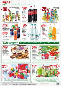 Šilas - Leidinys│galioja nuo 30.07.2025 | Puslapis: 8 | Prekių: Gaivusis gėrimas, Guminukai