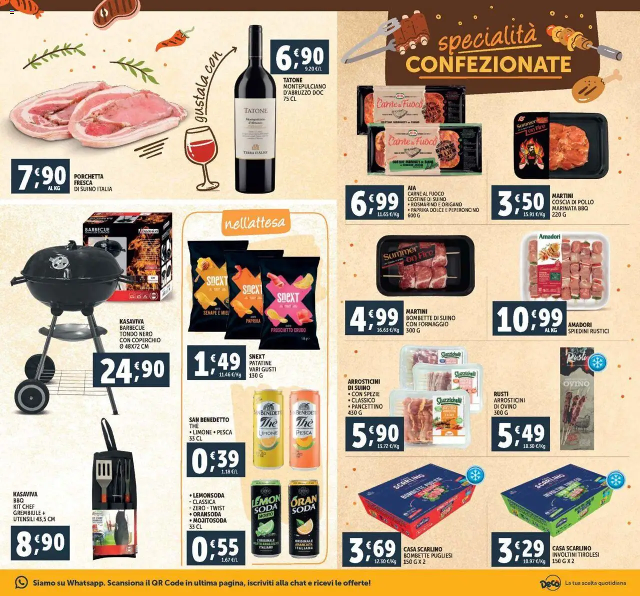 Volantino Decò del 08.08.2025 | Pagina: 9 | Prodotti: Prosciutto, Rustici, Senape, Ovino