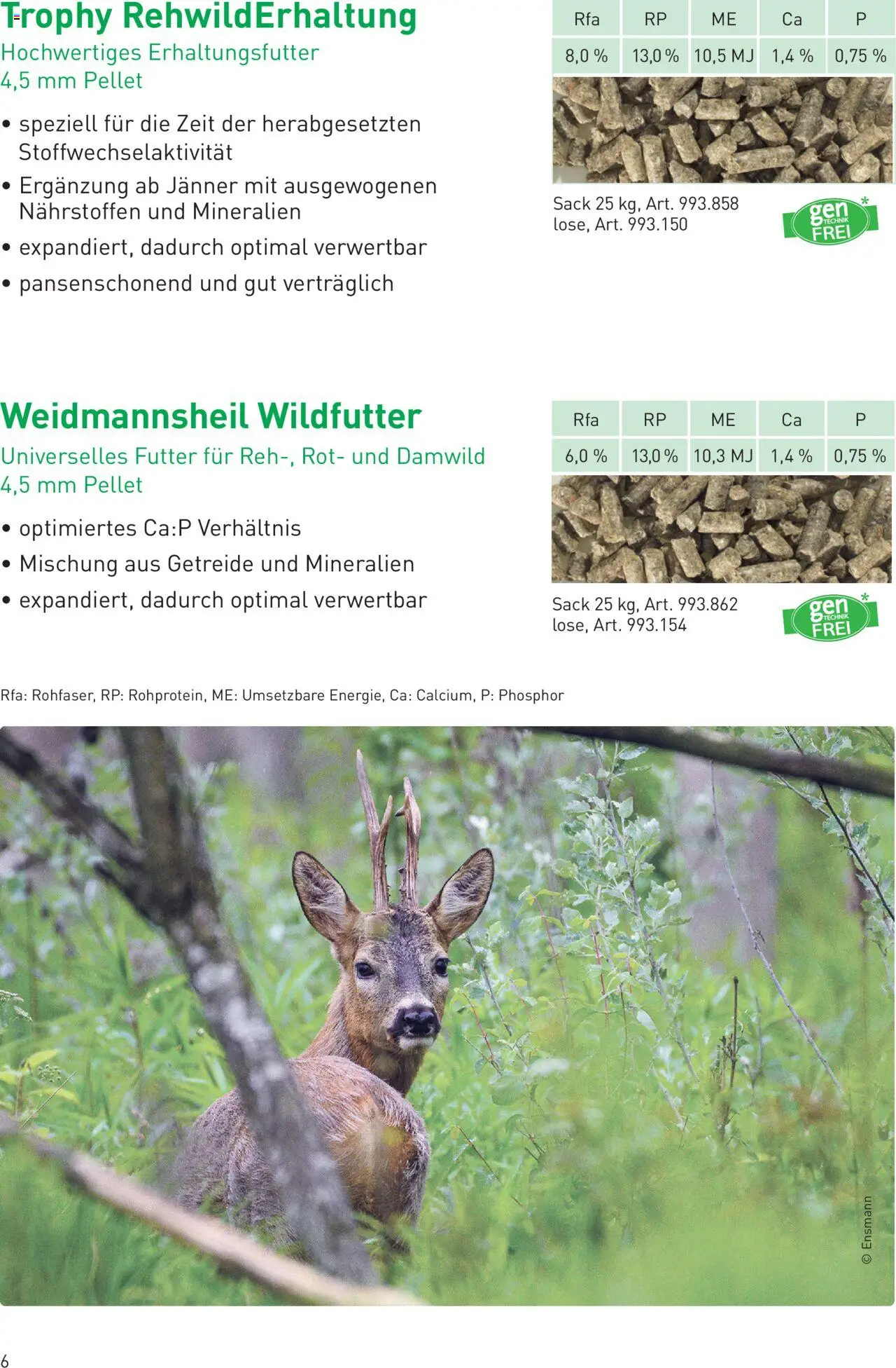 Lagerhaus TROPHY  WILDFUTTER gültig ab 25.07.2025 | Seite: 6 | Produkte: Getreide