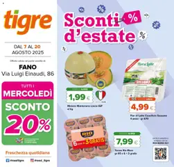 Anteprima del volantino Tigre Fano catalogo valido a partire dal 07.08.2025