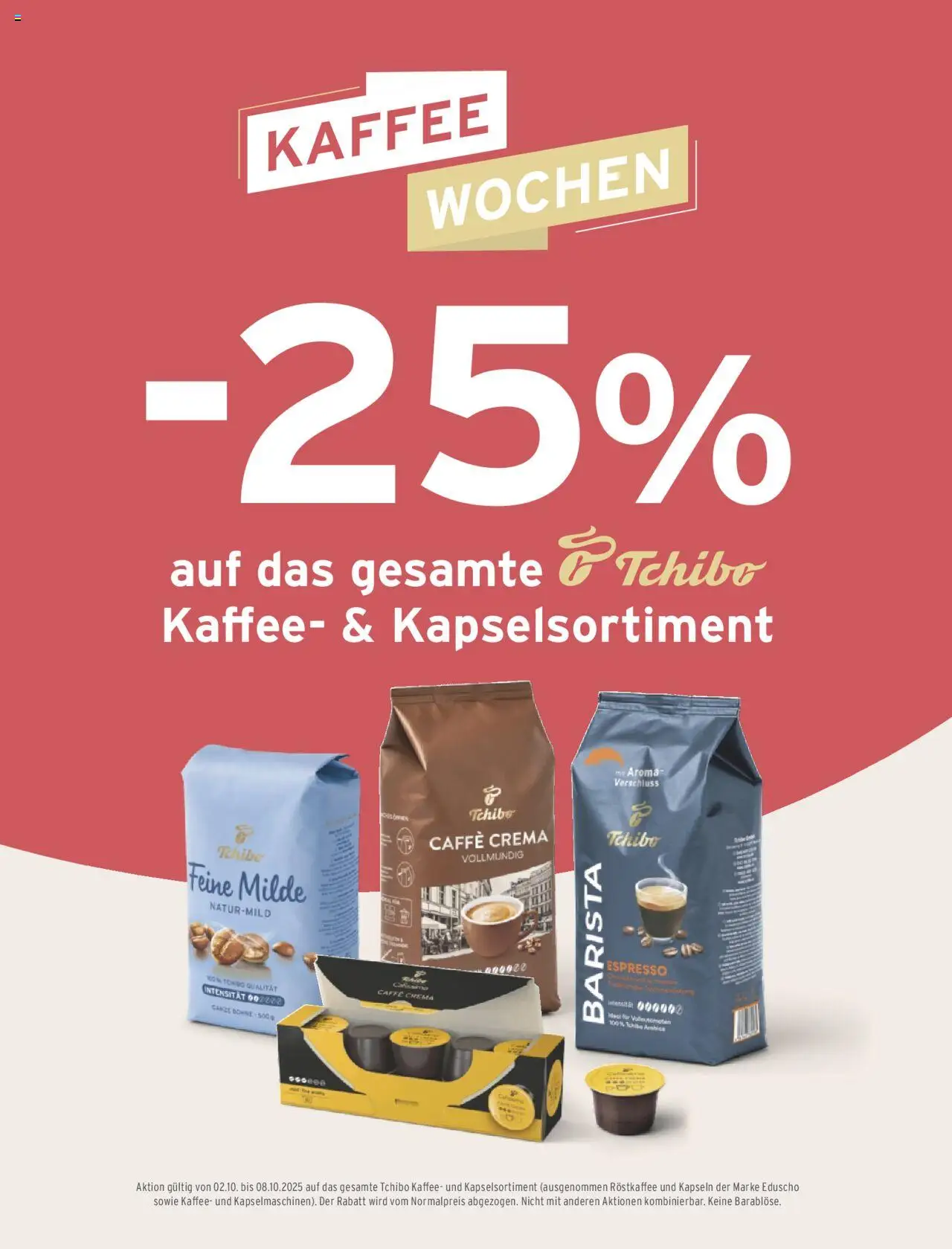 Tchibo Eduscho - Katalog Oktober 2025 gültig ab 01.10.2025 | Seite: 158 | Produkte: Kaffee