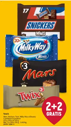  | Pagina: 22 | Producten: Mars, Snickers