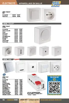 Brico Cash - Prévisualisation de Brico Cash catalogue valide à partir de 04.04.2025 | Page: 364 | Produits: Téléphone, Interrupteur, Prises, Prise