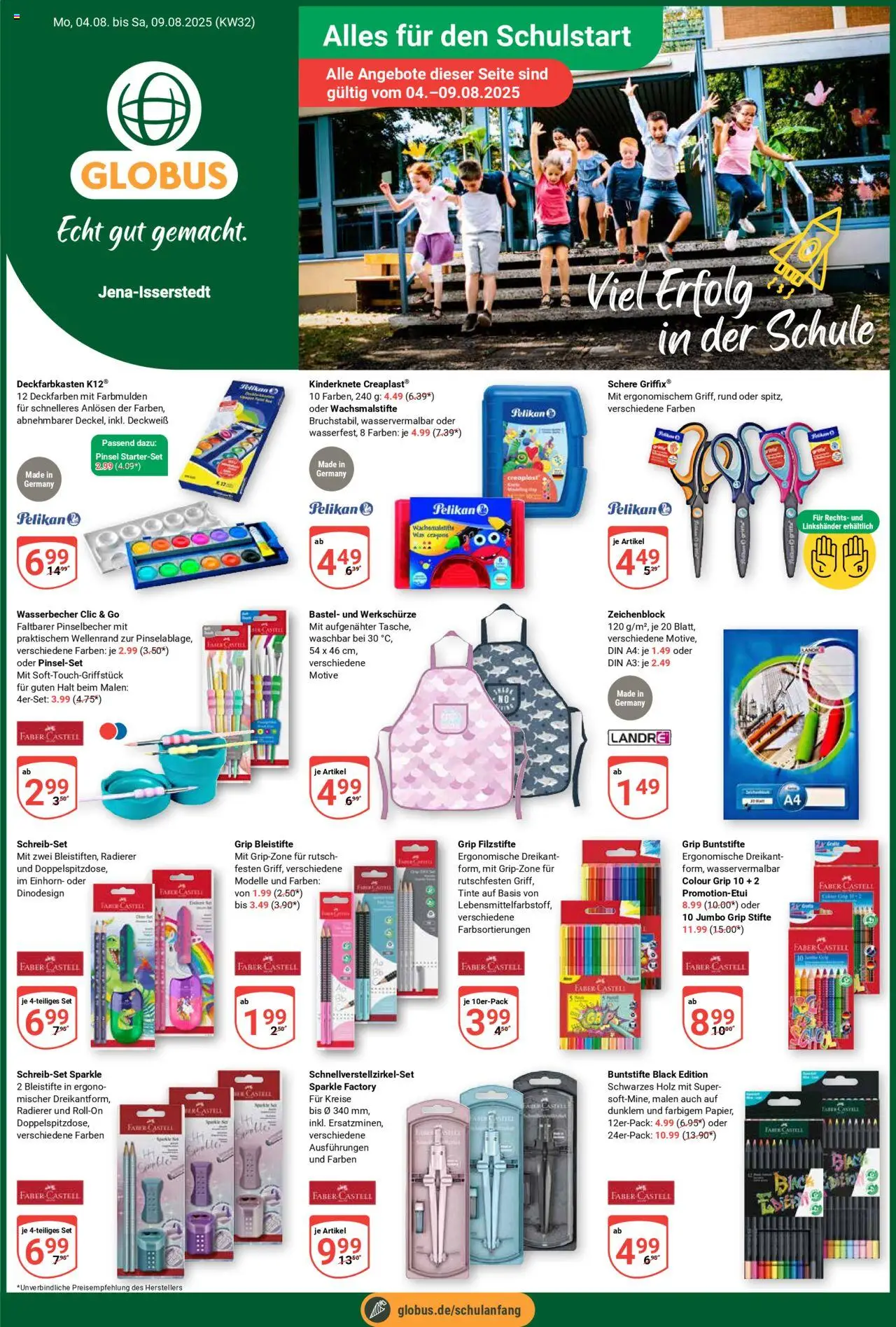 Globus Prospekt 	 - gültig ab dem 04.08.2025 | Seite: 1 | Produkte: Pinsel