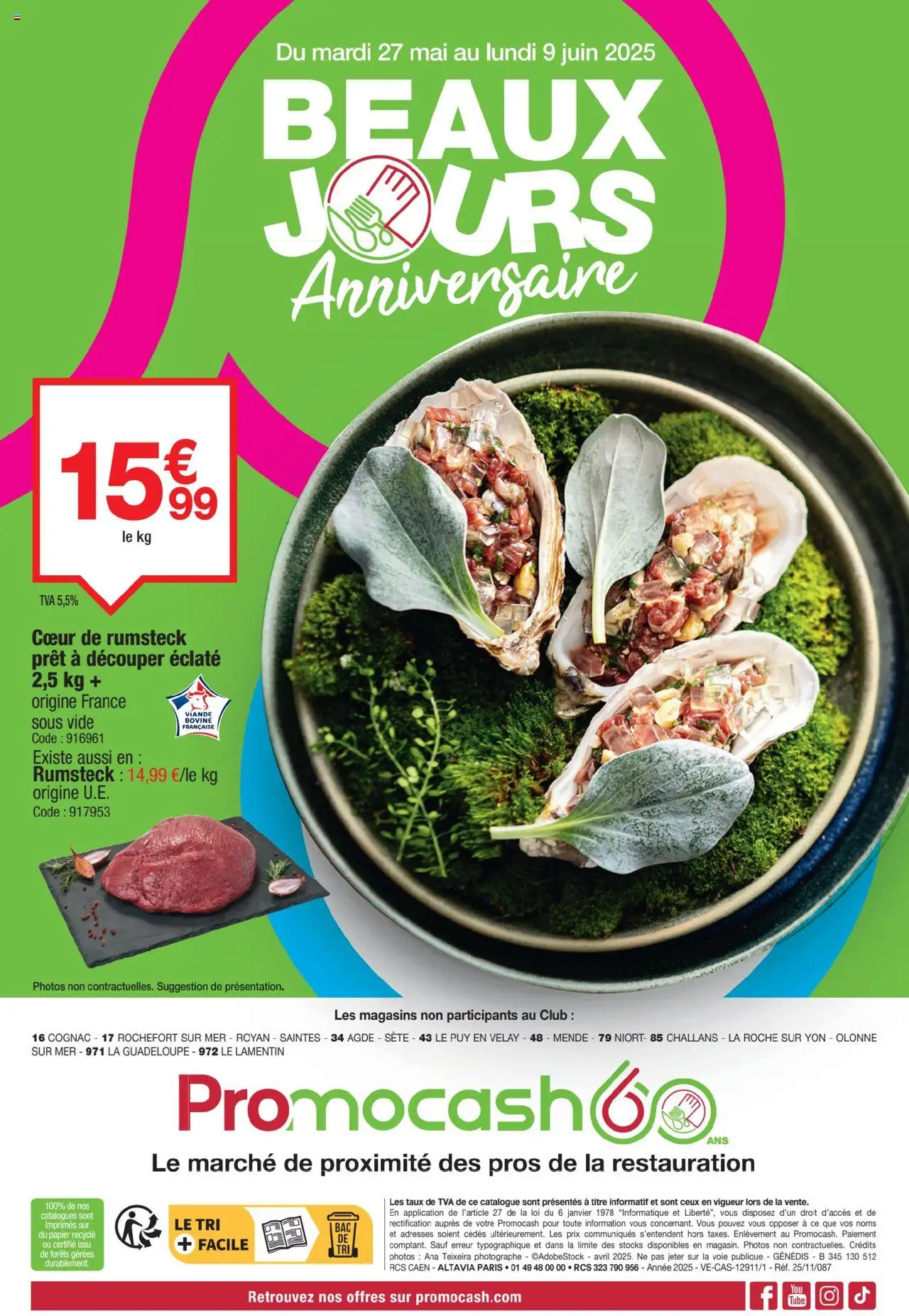  | Page: 24 | Produits: Cognac, Viande, Rumsteck, Viande bovine