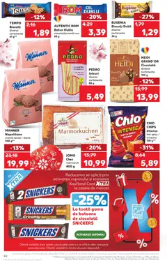 Ofertele Kaufland valabile de la 25.03.2026 | Pagină: 40