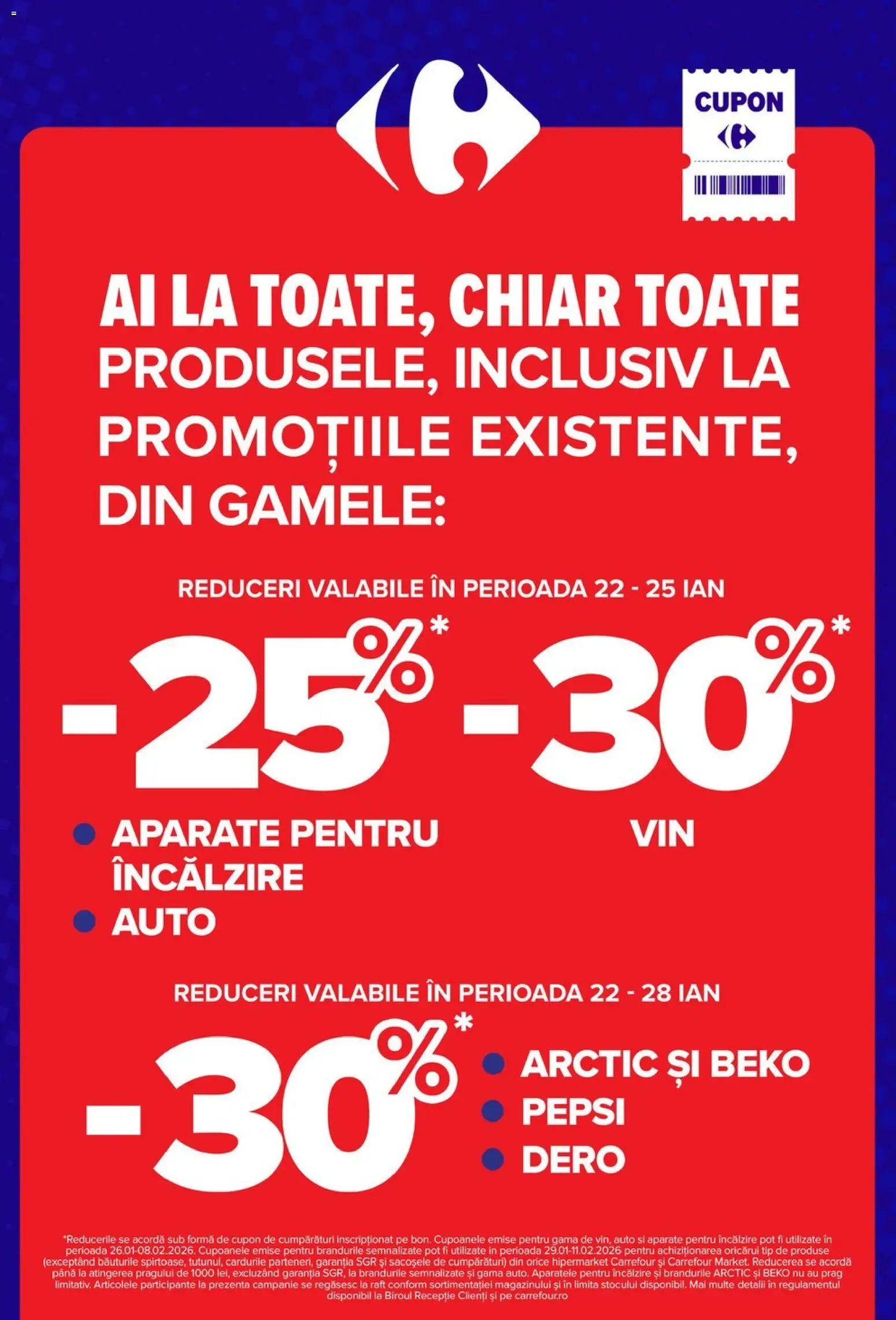 Noul catalog Carrefour – valabil de la 21.01.2026 | Pagină: 2 | Produse: Raft