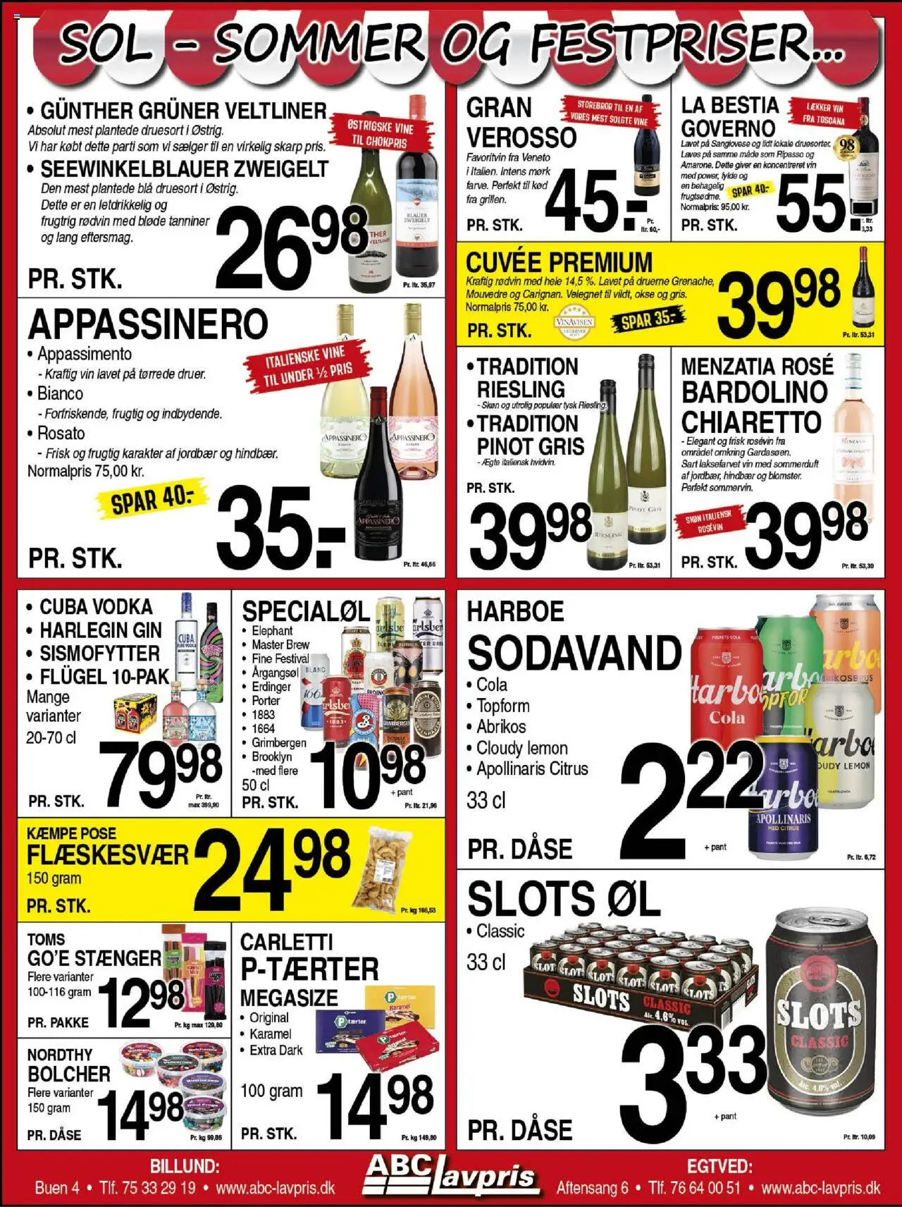 Abc Lavpris Tilbudsavis gyldig fra 25.06.2025 | Side: 7 | Produkter: Vin, Gin, Jordbær, Sodavand