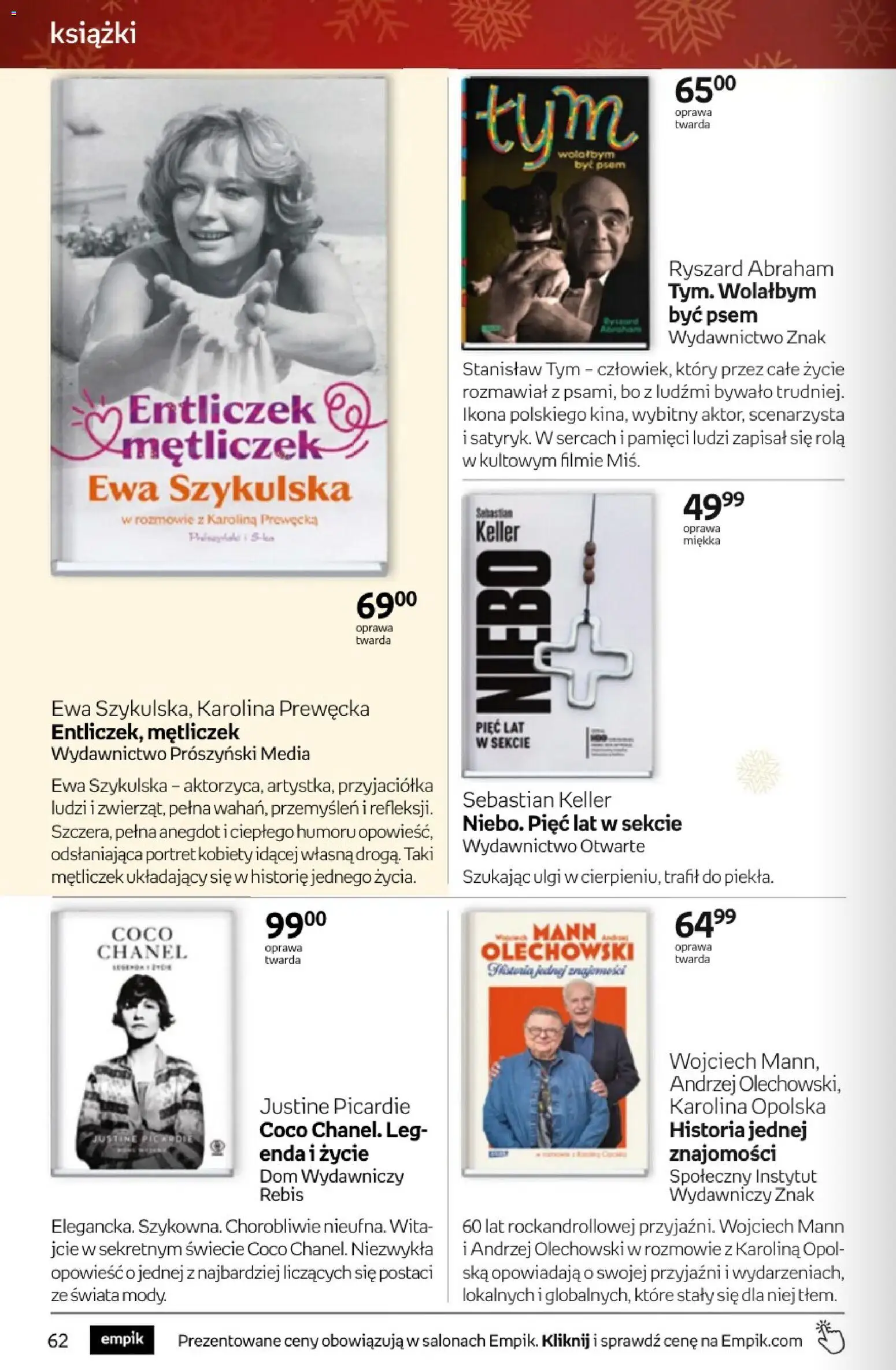 Empik Black Friday od 26.11.2025 | Strona: 62 | Produkty: Książki
