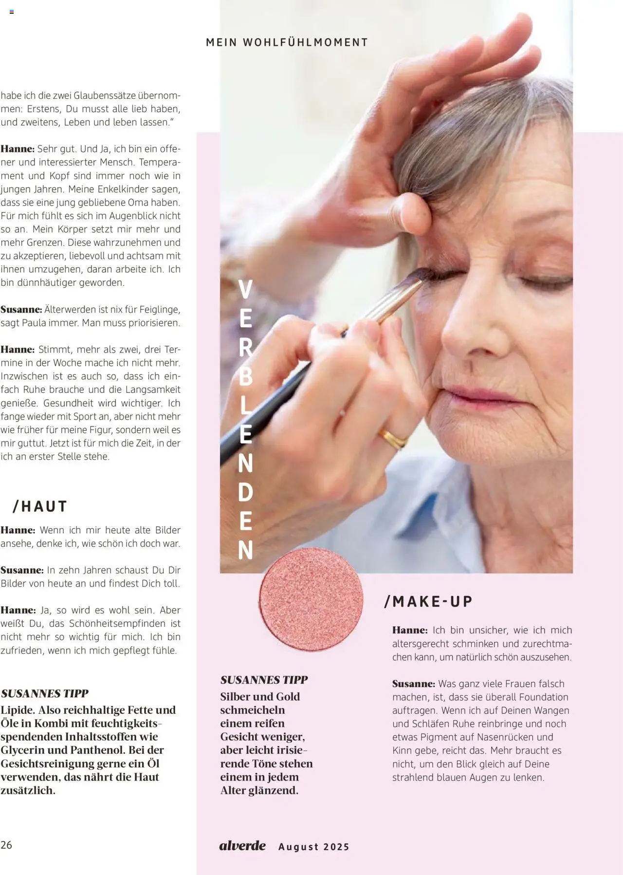 dm drogerie Prospekt 	 - gültig ab dem 01.08.2025 | Seite: 26 | Produkte: Öl, Bilder, Foundation