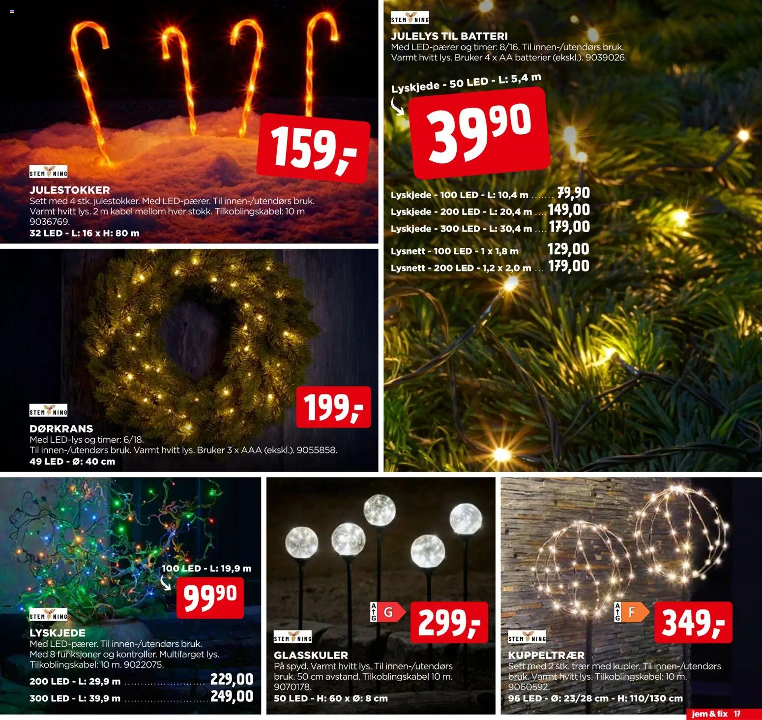 {H1} | Side: 17 | Produkter: Сантехнічне кріплення, Kabel, Суміш дитяча, Batteri