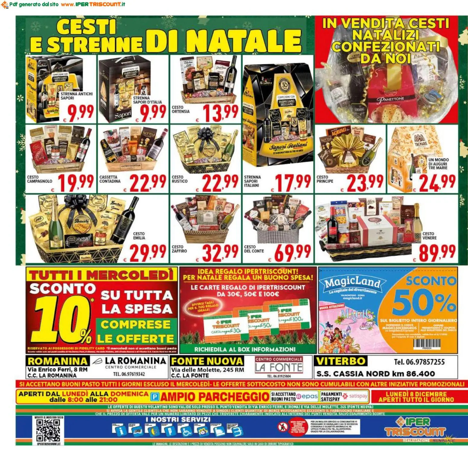 Volantino Ipertriscount del 06.12.2025 | Pagina: 24 | Prodotti: Agrumi, Panettone, Parmigiano