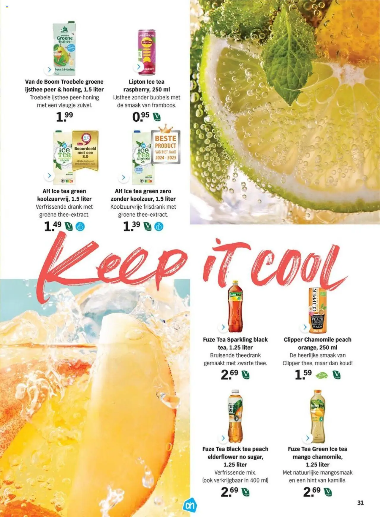  | Pagina: 31 | Producten: Frisdrank, Mango, Peer