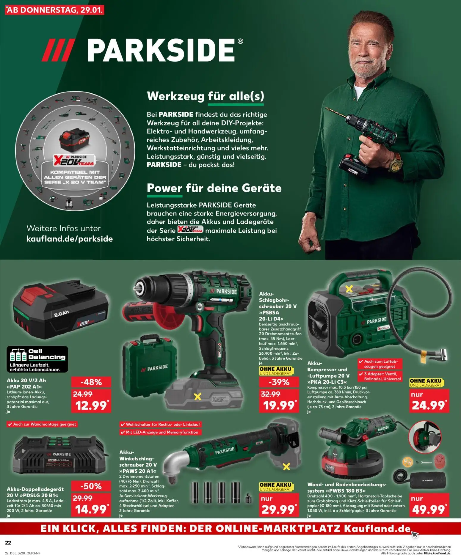 Kaufland prospekt Potsdam	 – gültig ab 29.01.2026 | Seite: 22 | Produkte: Adapter, Luftpumpe, Ladegerät