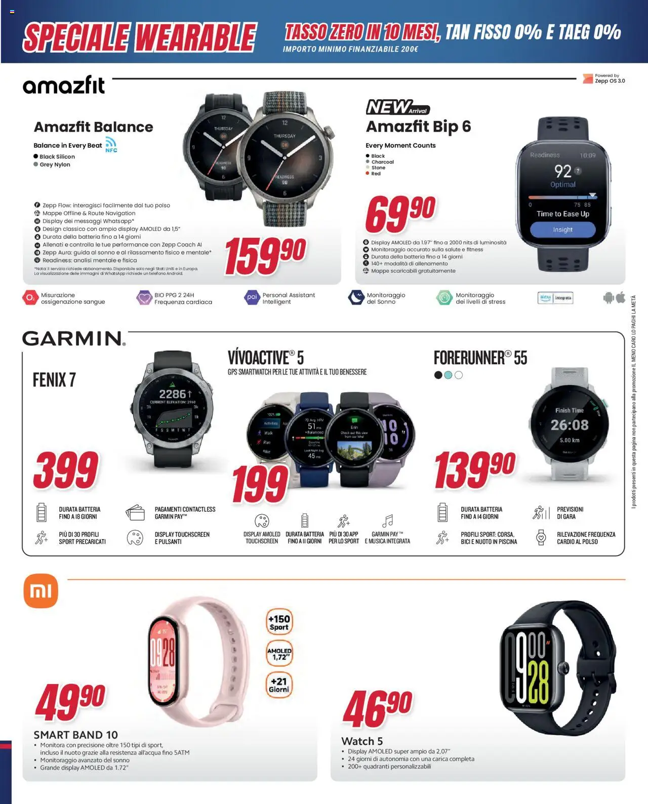 Volantino Trony del 21.08.2025 | Pagina: 46 | Prodotti: Piscina, Telefono, Smartwatch, Batteria