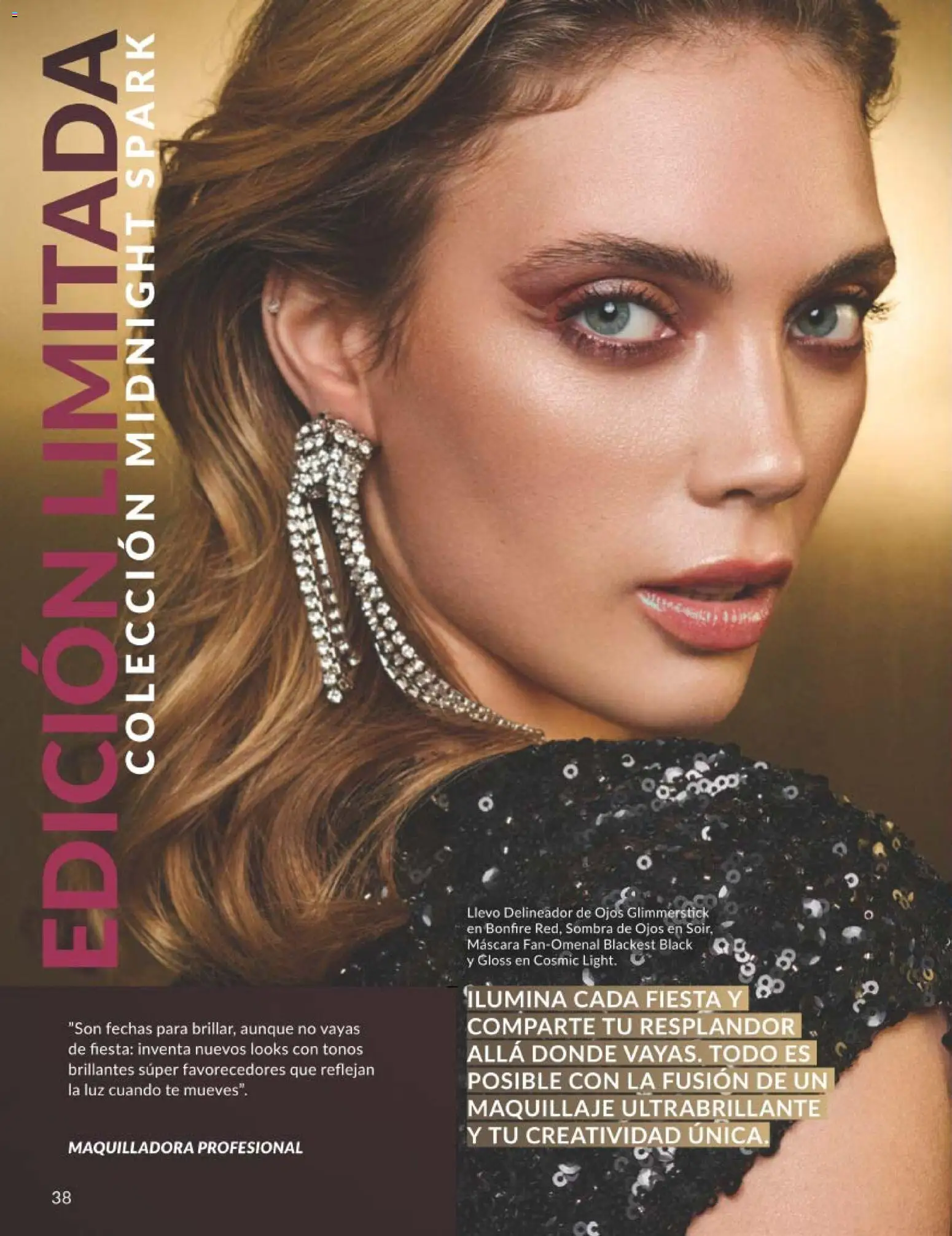 Catálogo AVON campaña 1 │ válido desde el 01.01.2026 | Página: 38 | Productos: Maquillaje, Delineador, Té, Sombra de ojos