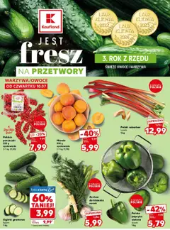 Kaufland gazetka - Super Sobota od 12.07.2025 | Strona: 14 | Produkty: Por, Ogórki, Warzywa, Owoce