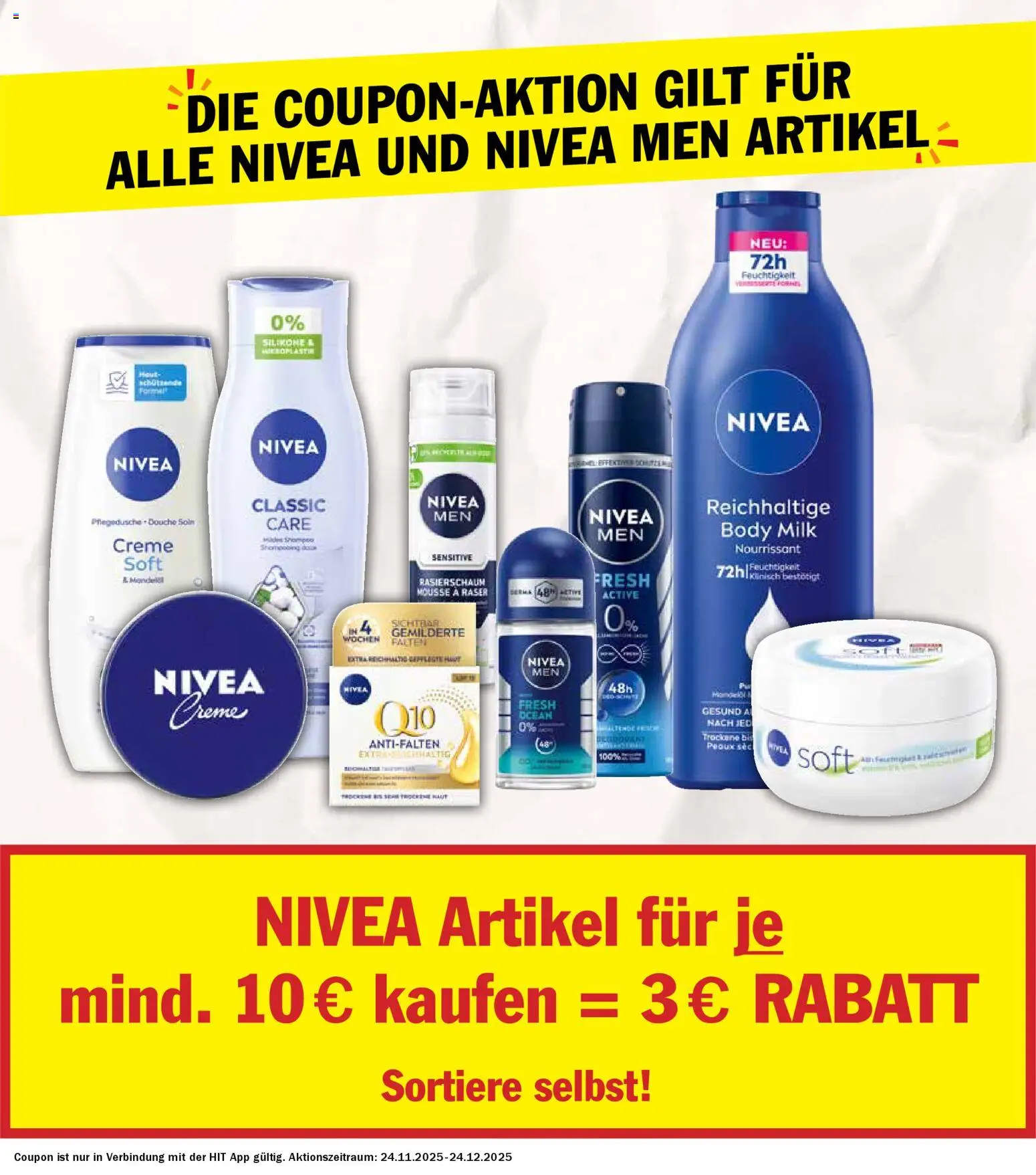 HIT Prospekt Bayern	 – gültig ab 15.12.2025 | Seite: 21 | Produkte: Creme, Rasierschaum, Body Milk