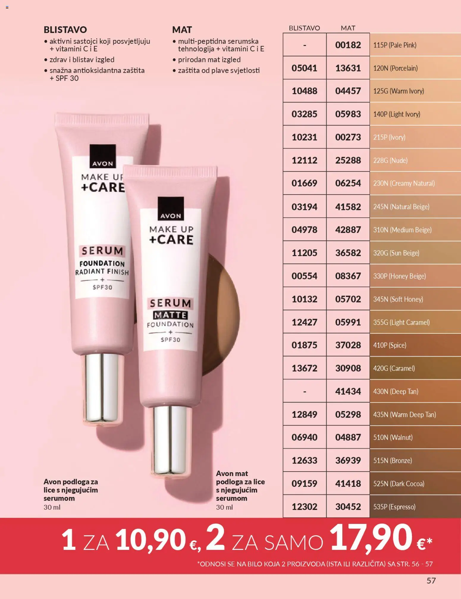 Avon katalog | vrijedi od 01.04.2026 | Stranica: 57