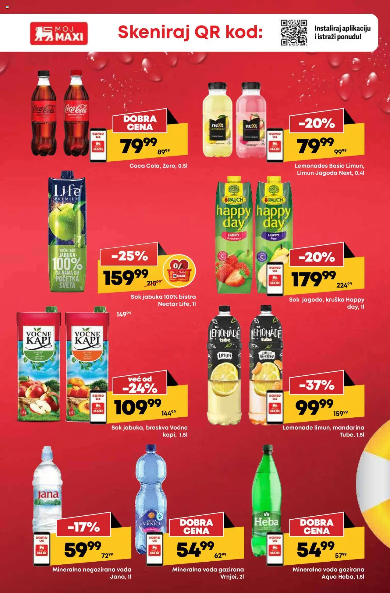 Tempo katalog - važi od 14.08.2025 | Strana: 5 | Proizvode: Coca Cola, Jagoda, Negazirana voda, Voda