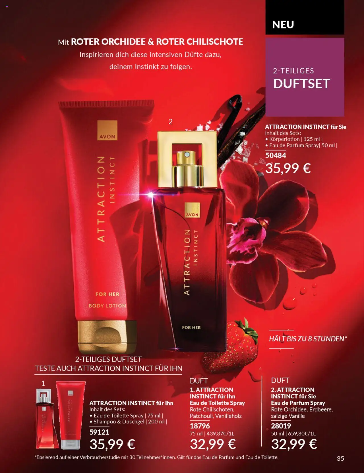 AVON Katalog Oktober 2025 – gültig ab 01.10.2025 | Seite: 37 | Produkte: Toilette, Parfüm, Duft, Body Lotion
