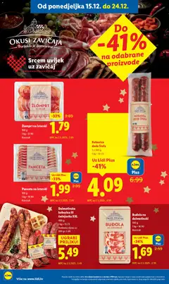 Kobasica dede Štefa, 2 x 200 g - Pregled kataloga iz trgovine Lidl, vrijedi od 15.12.2025 | Stranica: 6