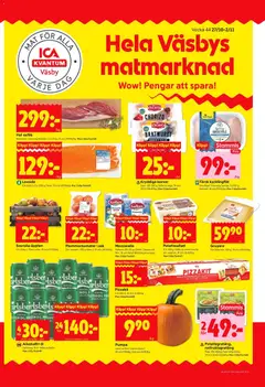 ICA Kvantum - Upplands Väsby - Förhandsvisning av reklamblad från butik ICA Kvantum aktuell från 27.10.2025