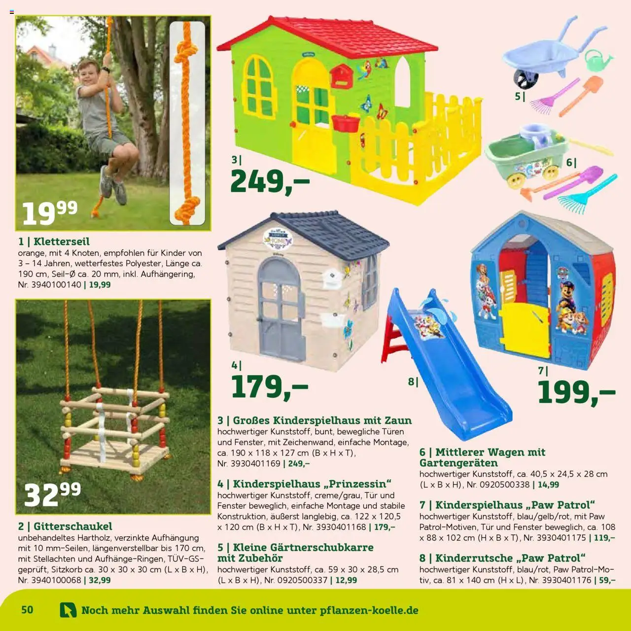 Pflanzen-Kölle Gartenmöbel Katalog 2025 – gültig ab 22.01.2025 | Seite: 50 | Produkte: Tür