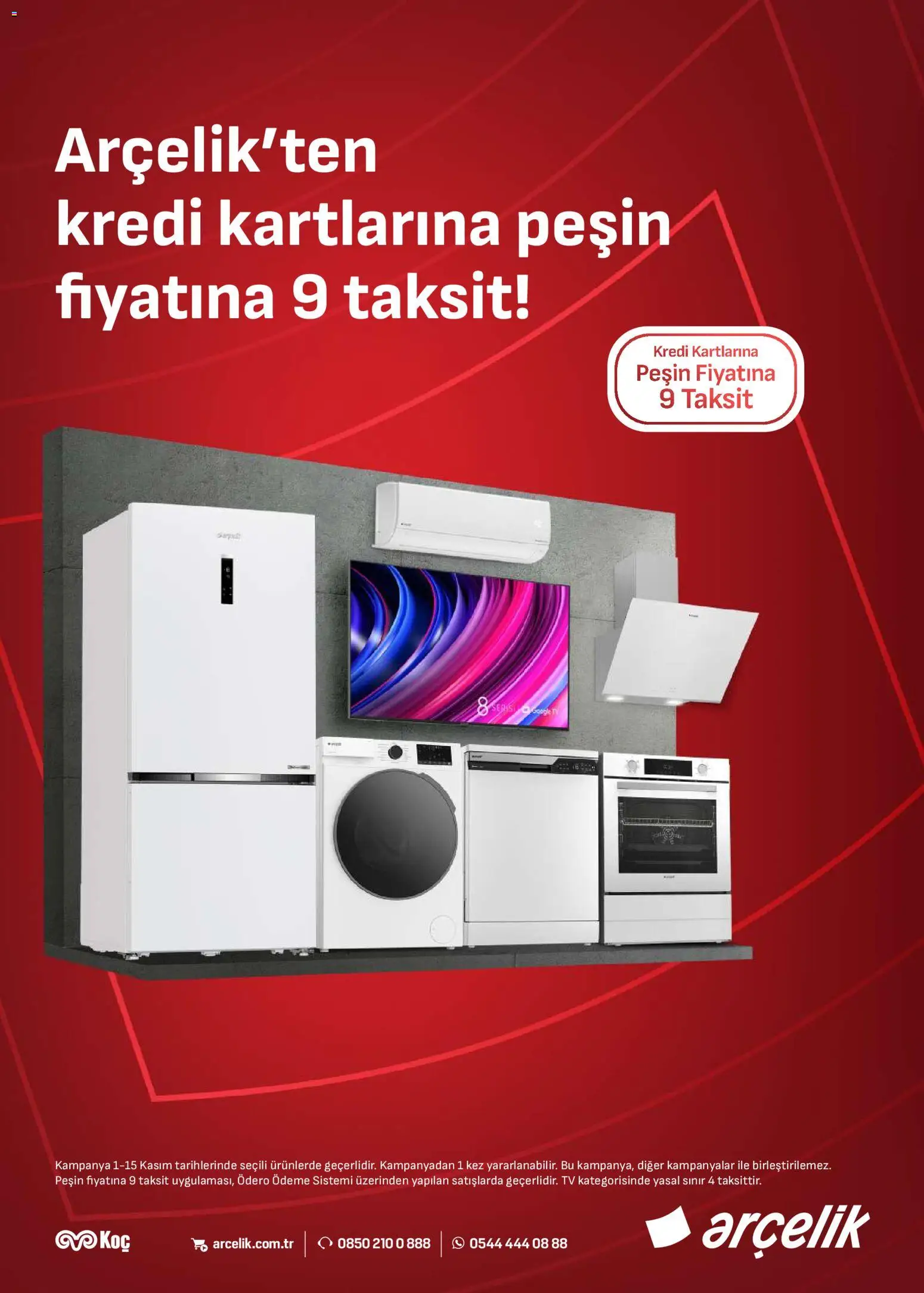 Arçelik Katalog - 16.11.2025 tarihinden itibaren geçerlidir | Sayfa: 109 | Ürünler: TV