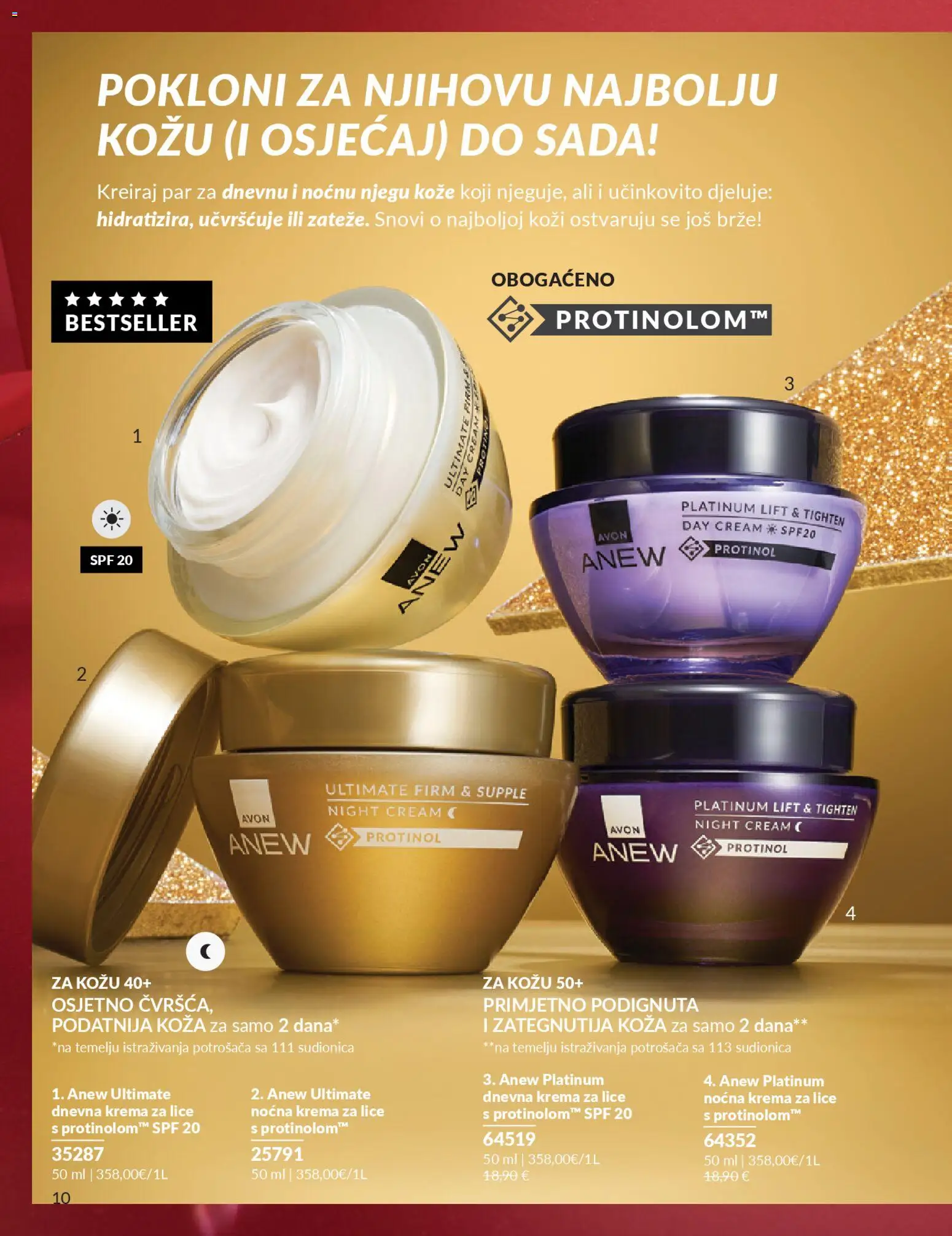 Avon katalog | vrijedi od 01.12.2025 | Stranica: 14 | Proizvodi: Krema za lice, Noćna krema, Krema