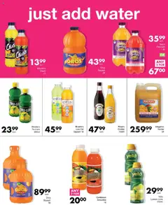 Save specials catalogue – valid from 15.10.2025 | Page: 46 | Products: Squash, Tonic, Mango, Peach