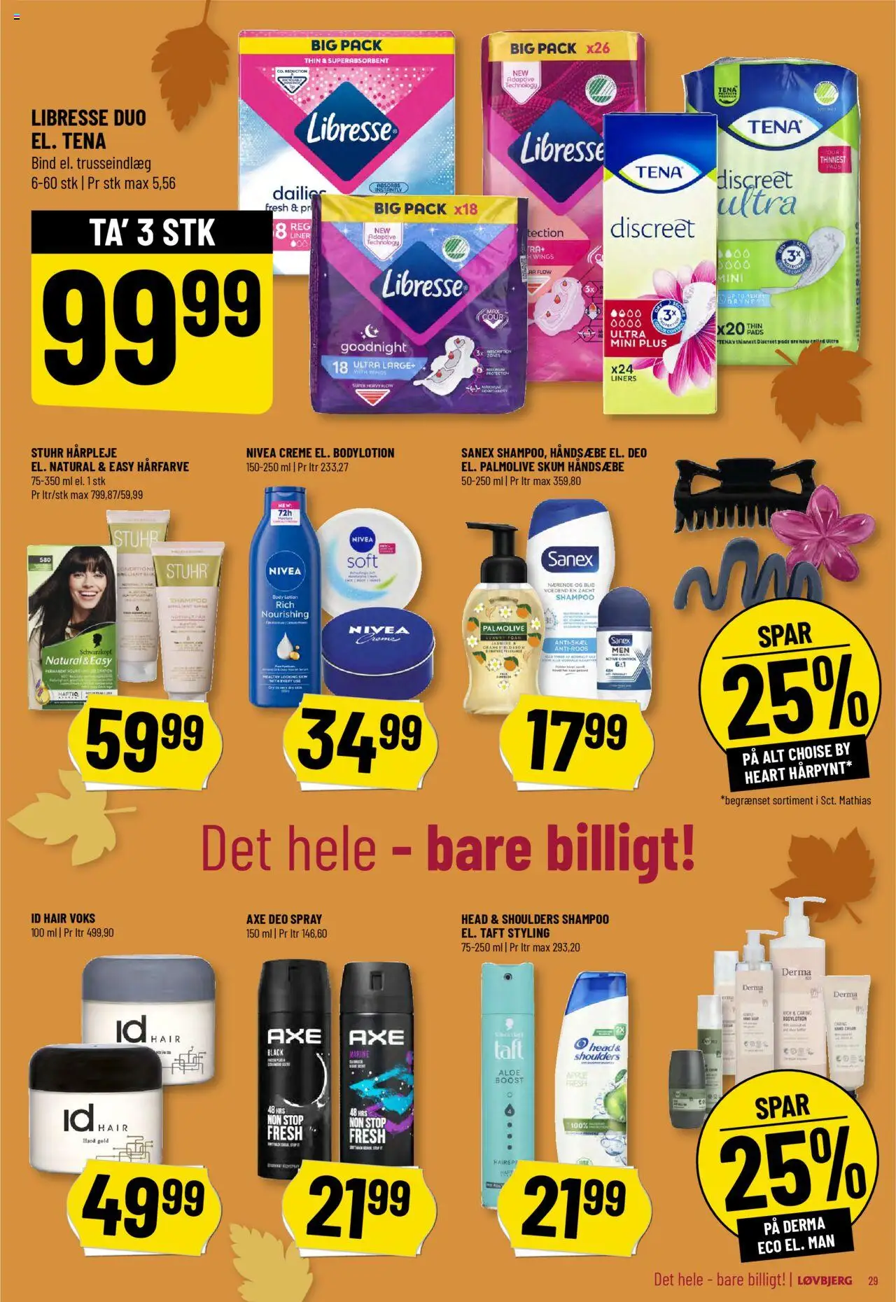 Løvbjerg tilbudsavis – gyldig fra 10.10.2025 | Side: 31 | Produkter: Shampoo, Hårfarve, Creme