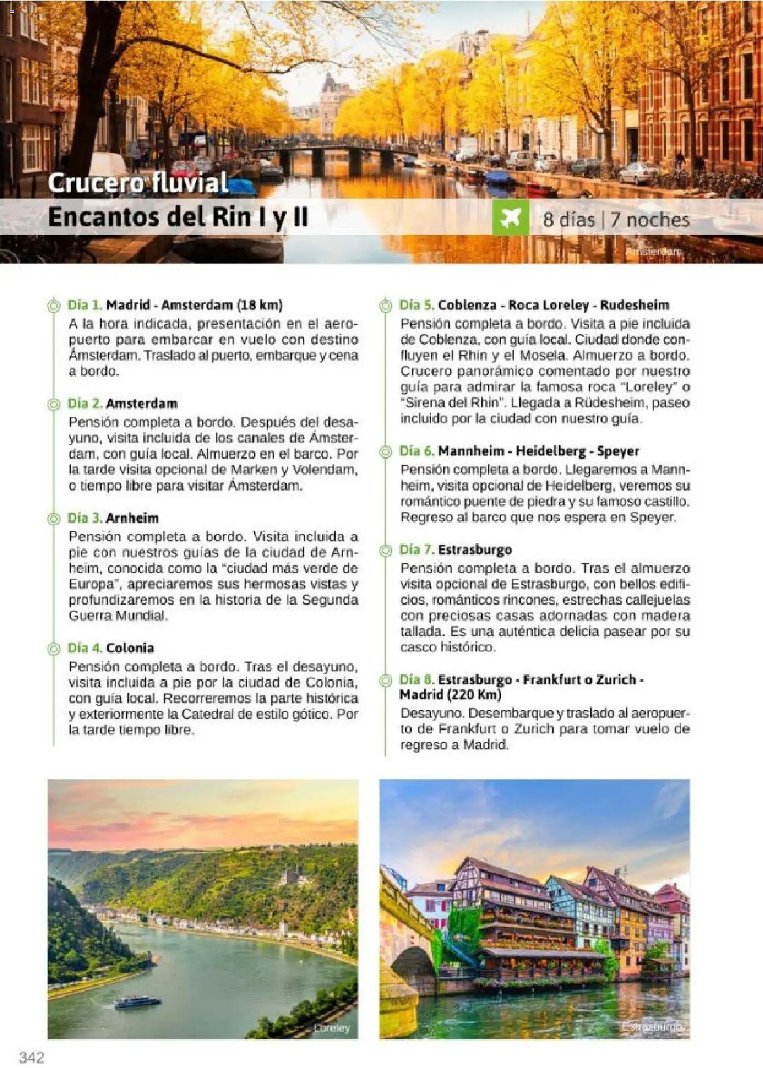 Viajes El Corte Inglés Rutas Culturales de la Comunidad de Madrid │ válido desde el 01.04.2026 | Página: 342 | Productos: Colonia