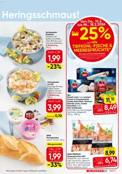 Eurospar Flugblatt ab 12.02.2026 gültig | Seite: 11 | Produkte: Jääkaappipakastin, Creme