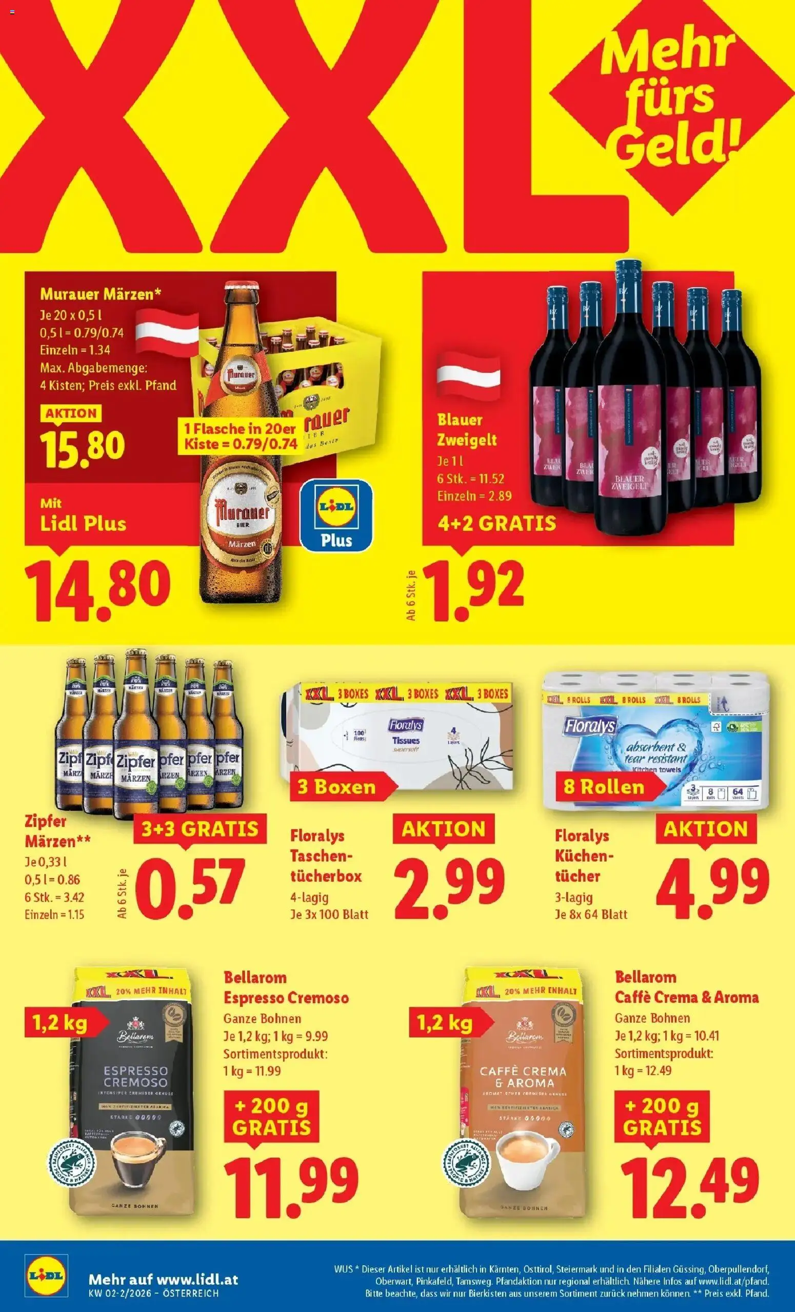 Lidl Flugblatt - Fohnsdorf, Neunkirchen, Graz gültig ab 08.01.2026 | Seite: 14 | Produkte: Bier
