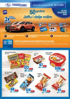 Gumene bombone Haribo više vrsta, Assorted gummy candies - pregled Trnava Promet kataloga - važi od 15.10.2025 | Strana: 14