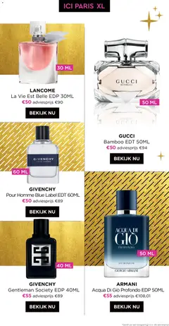 ICI Paris XL folder - Voorbeeld van een folder van ICI Paris XL, geldig van 02.12.2025 | Pagina: 10 | Producten: La, Parfum