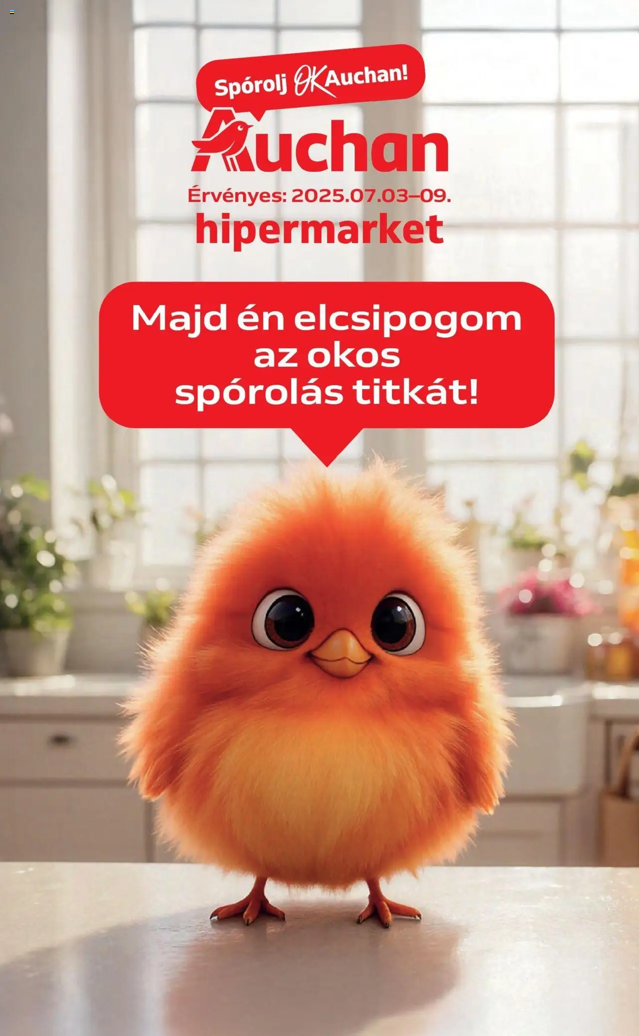 Auchan akciós ujság - amely érvényes a következő dátumtól: 03.07.2025 | Oldal: 1