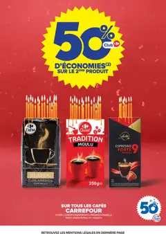 Carrefour - Prévisualisation de Carrefour catalogue semaine 2 valide à partir de 06.01.2026 | Page: 8 | Produits: Café moulu, Café