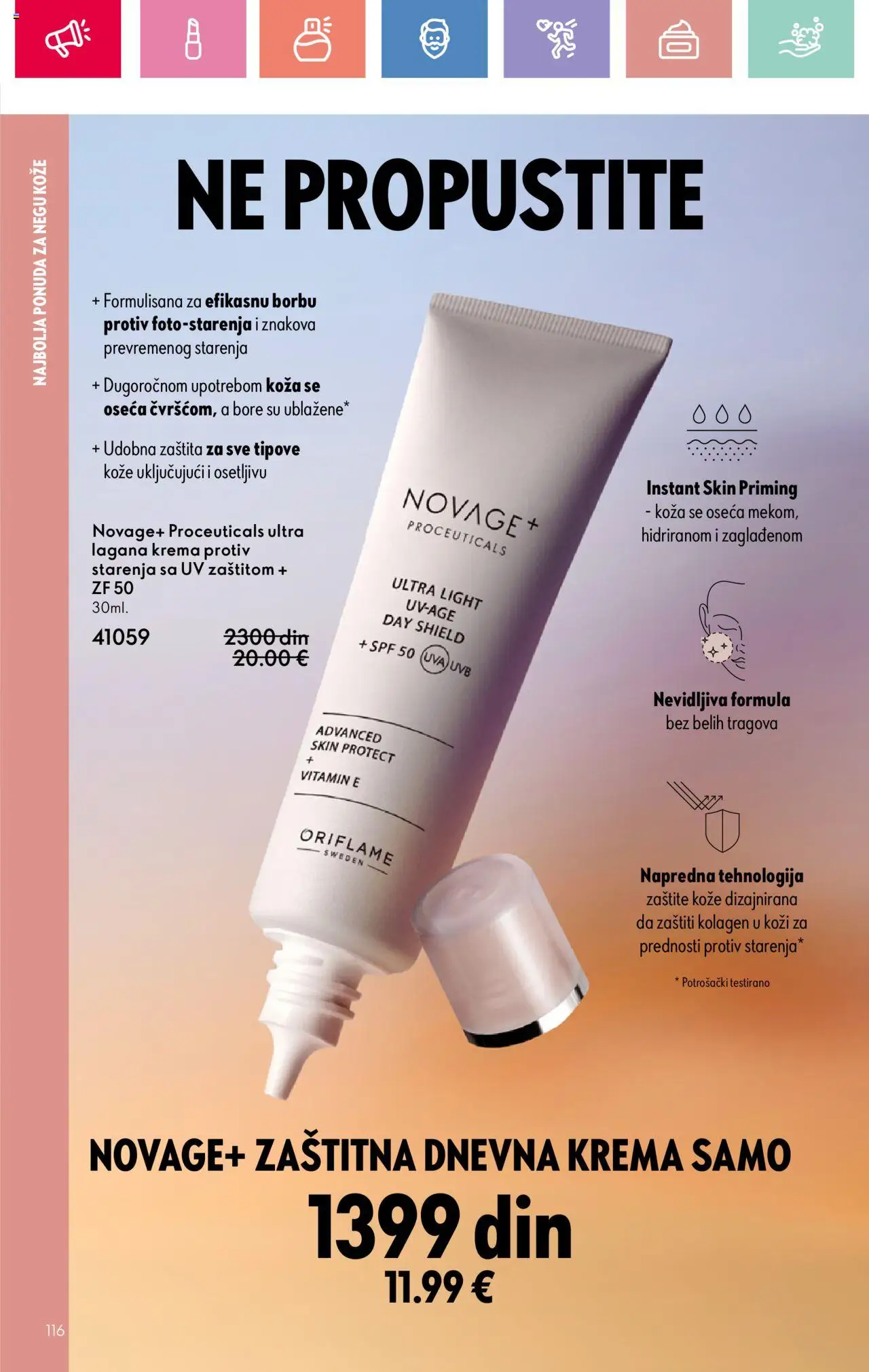 Oriflame katalog - važi od 03.08.2025 | Strana: 116 | Proizvode: Krema