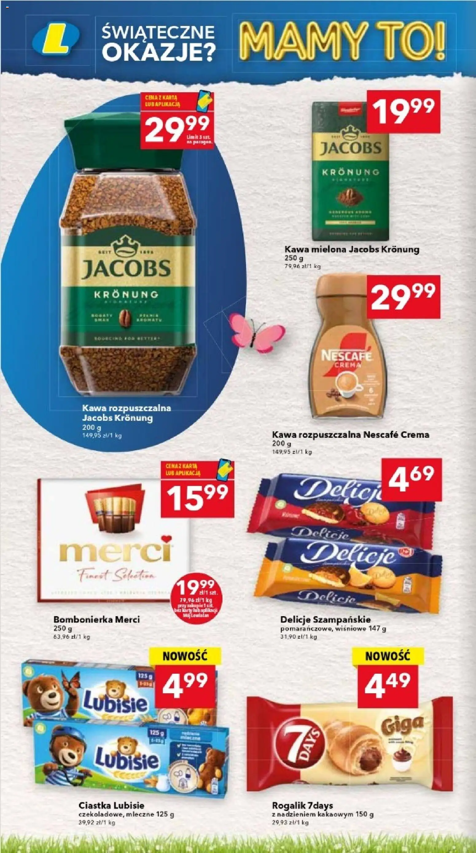 Lewiatan gazetka - Katowice od 26.03.2026 | Strona: 10 | Produkty: Nescafe, Kawa rozpuszczalna, Bombonierka, Kawa