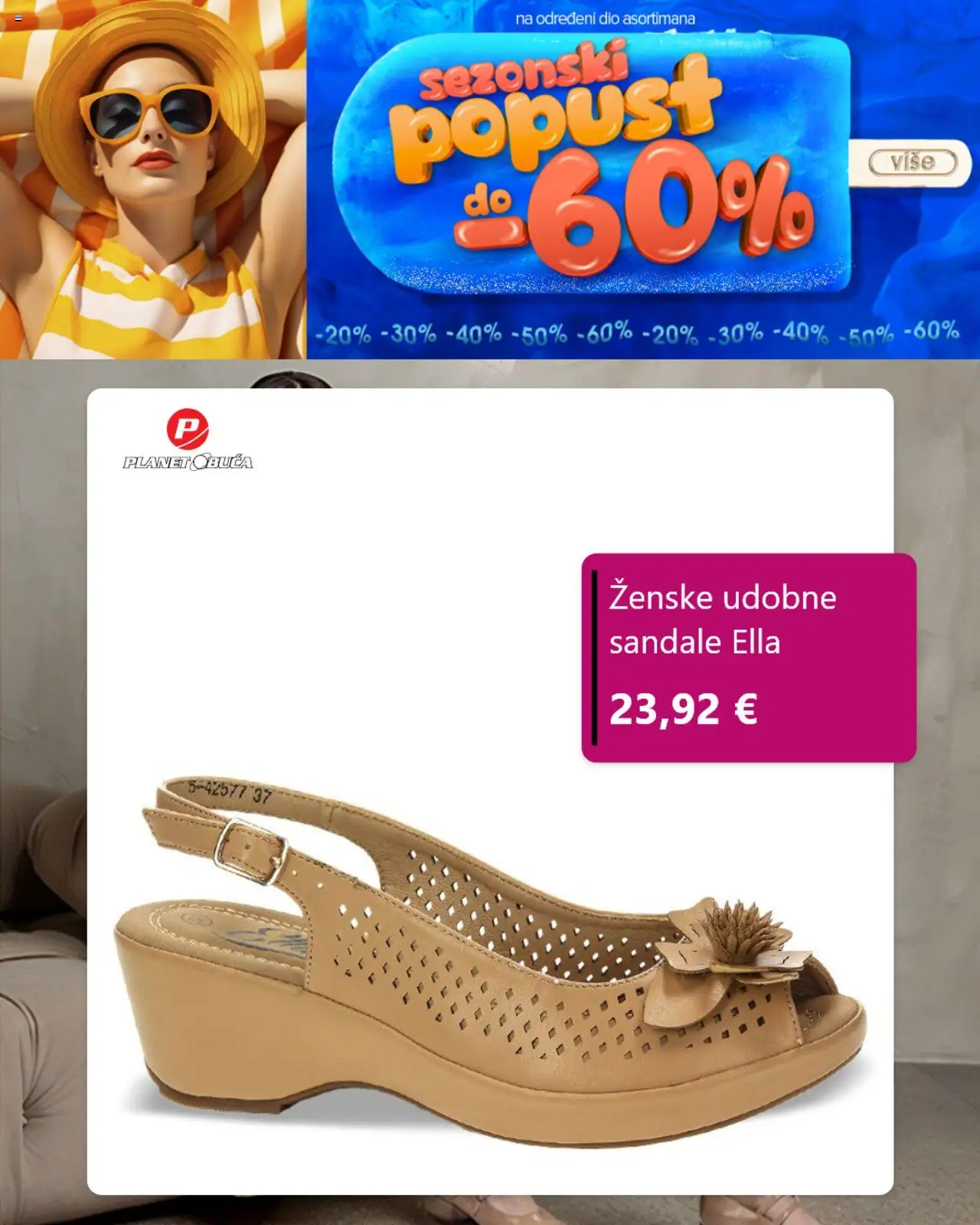 Planet obuća katalog | vrijedi od 02.07.2025 | Stranica: 5 | Proizvodi: Sandale
