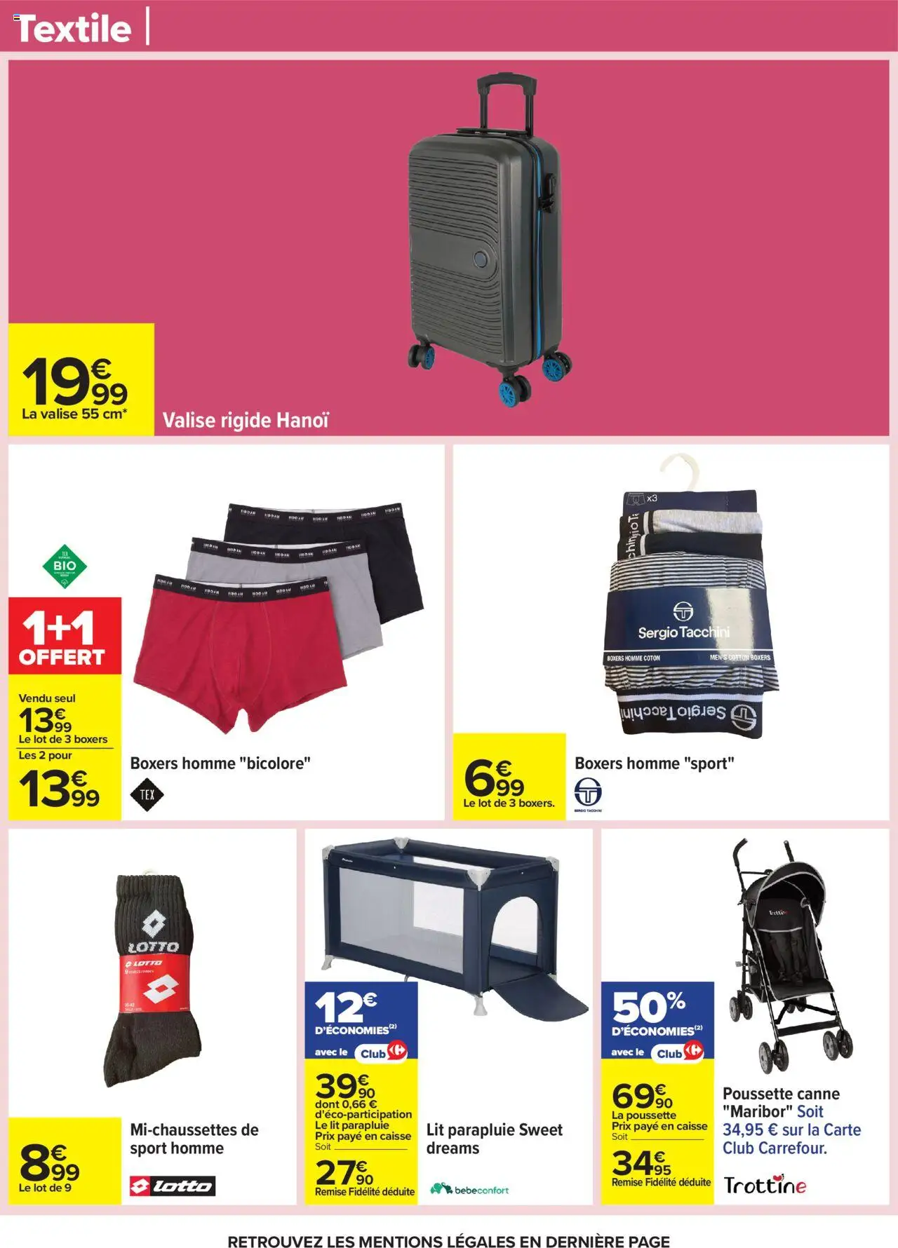 {H1} | Page: 52 | Produits: Lit parapluie, Coton, Lit, Valise