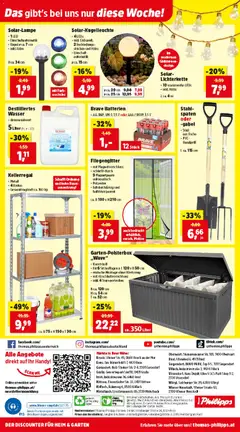 Thomas Philipps Flugblatt ab 13.04.2026 gültig | Seite: 21 | Produkte: Wasser, Batterie