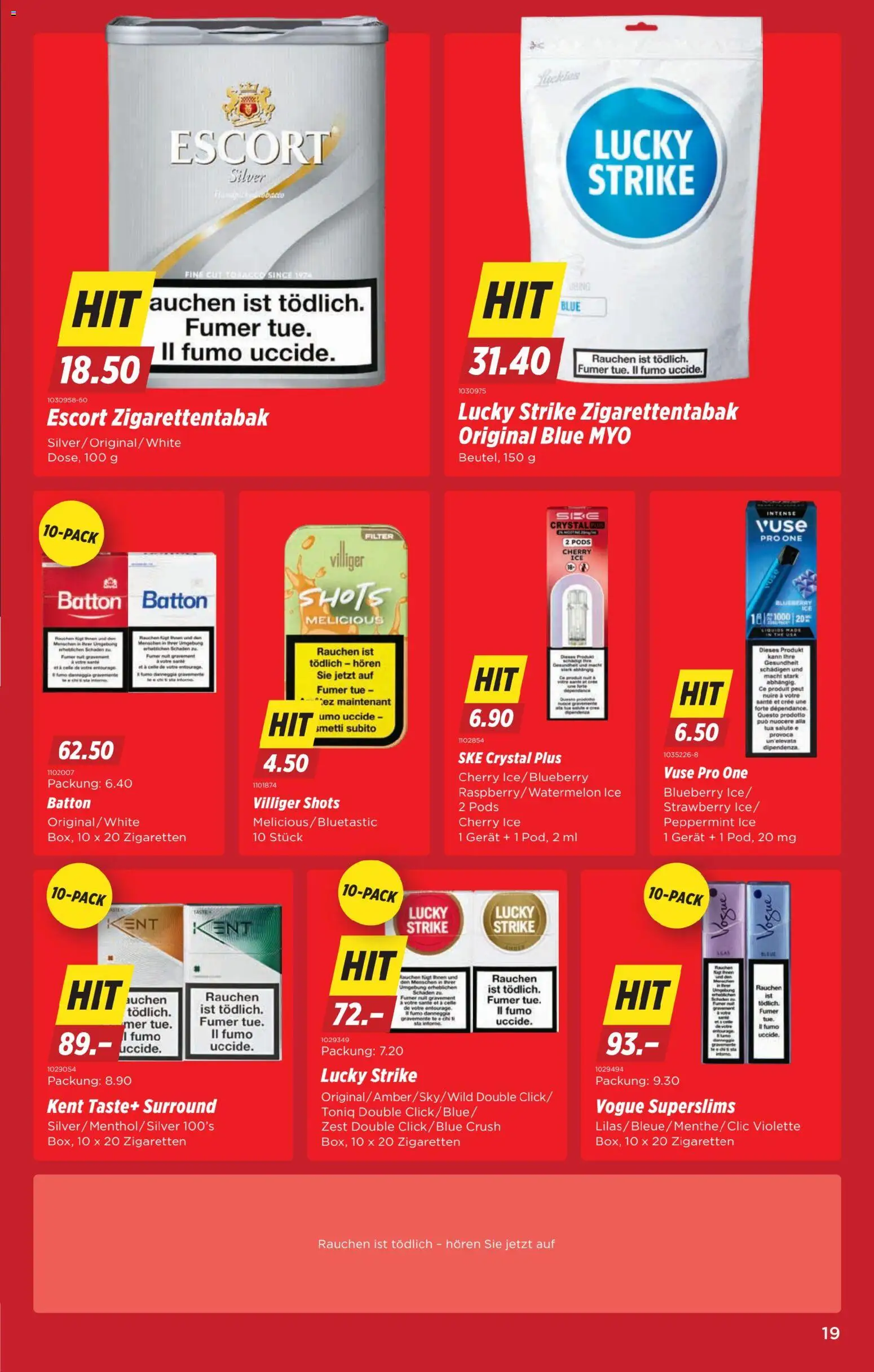 Denner Aktionen – gültig ab 27.01.2026 | Seite: 19