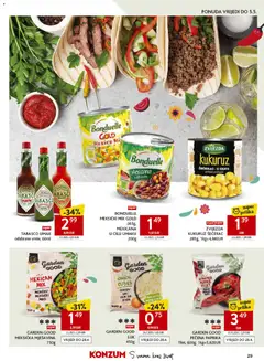 ZVIJEZDA KUKURUZ ŠEĆERAC, 285g, 1kg=4,88EUR - Pregled kataloga iz trgovine Konzum, vrijedi od 22.04.2026 | Stranica: 29